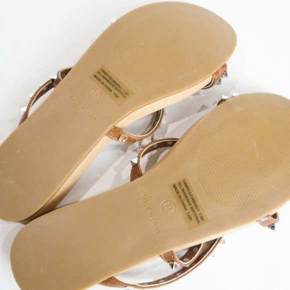 Madden Girl Candy Studded Strappy Sandals-7.5 - Picture 9 of 11